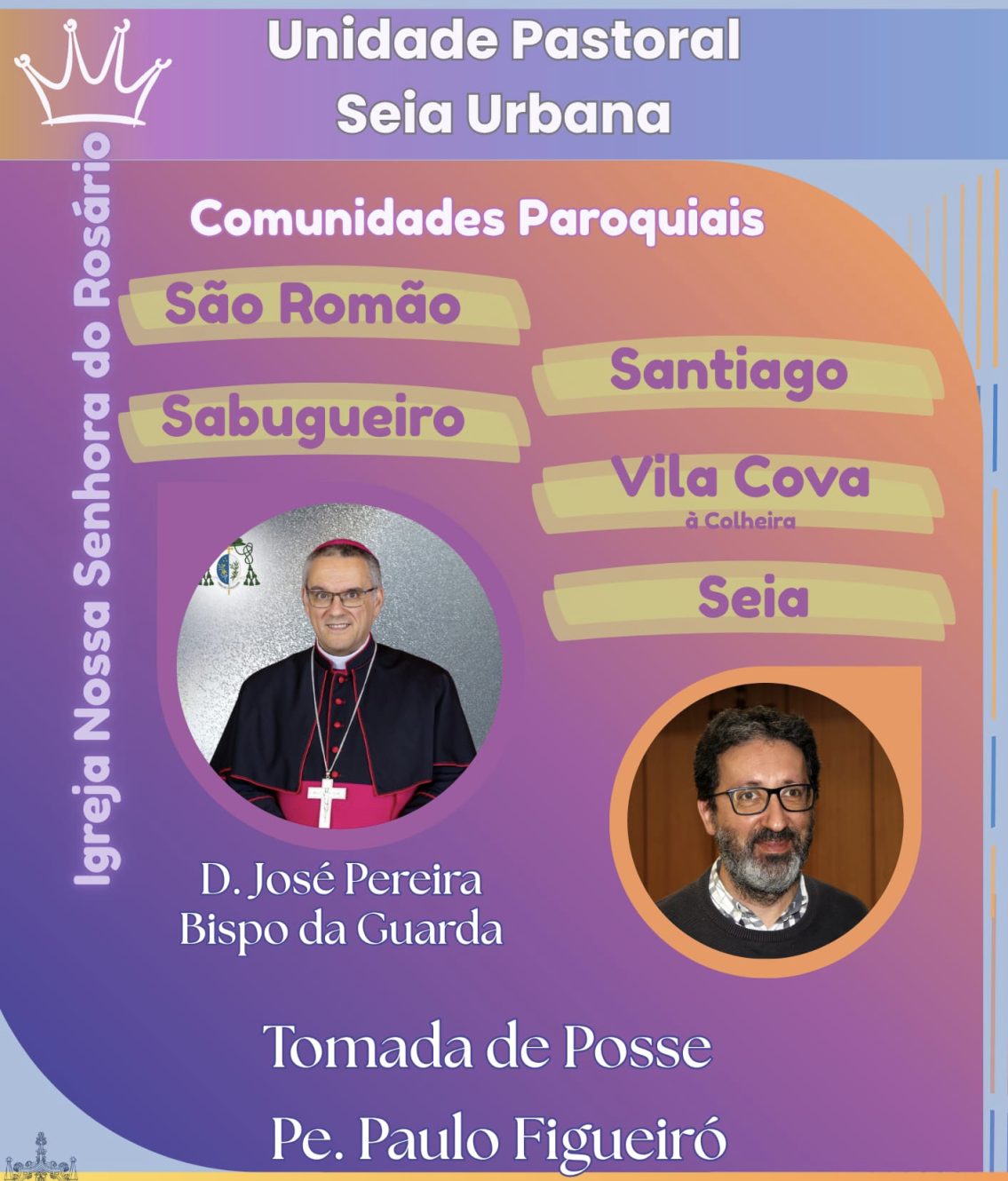 Padre Paulo Figueiró toma posse como coordenador da nova Unidade Pastoral Seia Urbana