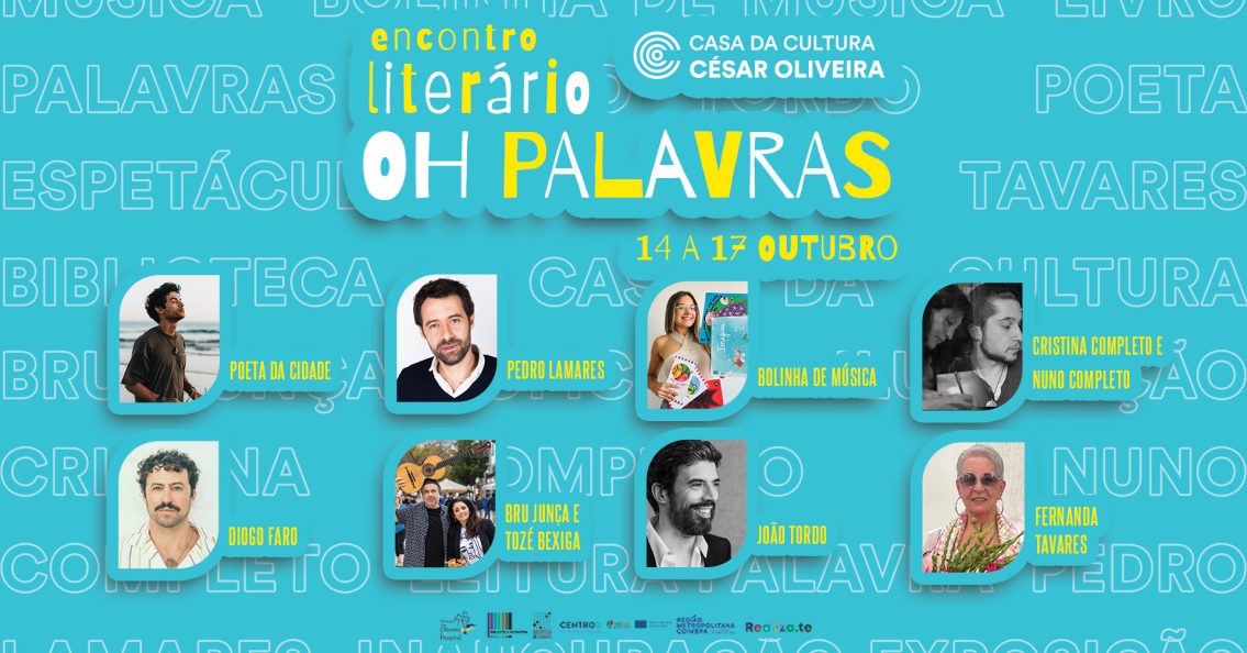 Oliveira do Hospital recebe primeiro encontro literário com grandes nomes da cultura nacional