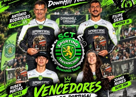 Sporting Clube de Travancinha conquista quatro títulos na Taça de Portugal de Downhill Urbano